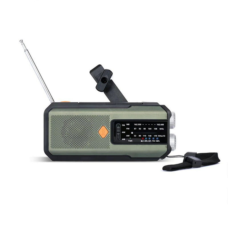 π» 60% OFF NOW! βοΈ Solar Hand-Crank Emergency Weather Radio β NOAA Alerts, Power Bank & Built-In Flashlight π