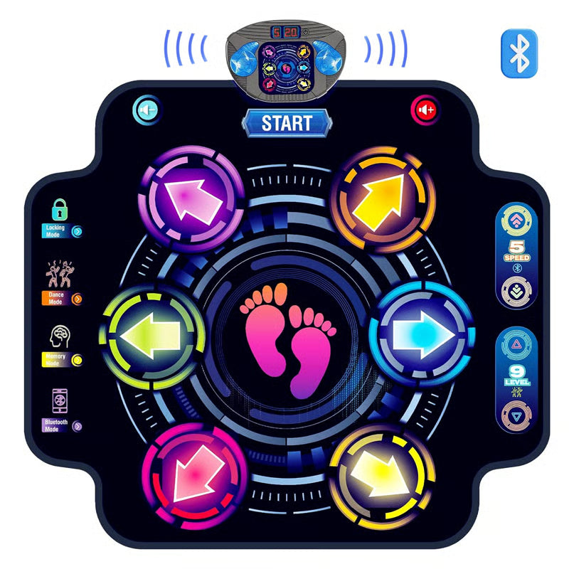 🔥(FREE SHIPPING)🔔 ✨💖 Diozoo™ Led Bluetooth Kids Dance Mat