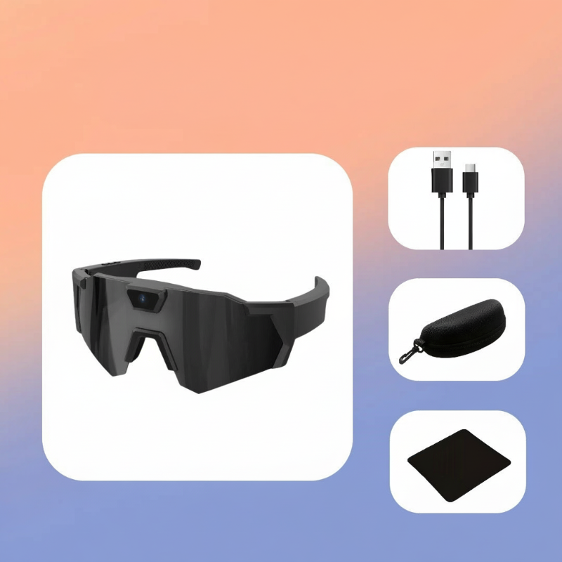 Outdoor Cycling Camera Glasses