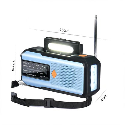 📻 60% OFF NOW! ☀️ Solar Hand-Crank Emergency Weather Radio – NOAA Alerts, Power Bank & Built-In Flashlight 🔋