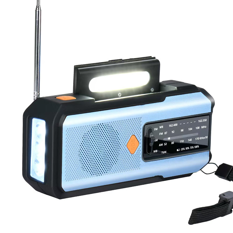 📻 60% OFF NOW! ☀️ Solar Hand-Crank Emergency Weather Radio – NOAA Alerts, Power Bank & Built-In Flashlight 🔋